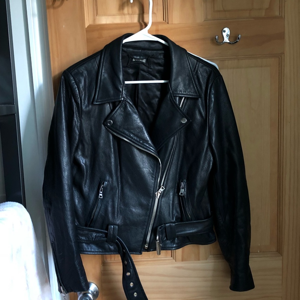 Reformation Leather Jacket